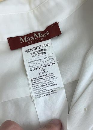 Сорочка бокза біла maxmara жіноча м-л 5