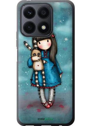 Чехол на huawei honor x8a девочка с зайчиком "915u-2963-10746"