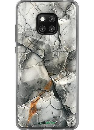 Чохол на huawei mate 20 pro сірий мармур "6041u-1567-10746"