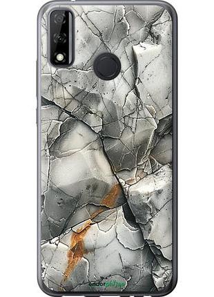 Чохол на huawei p smart 2020 сірий мармур "6041u-2060-10746"