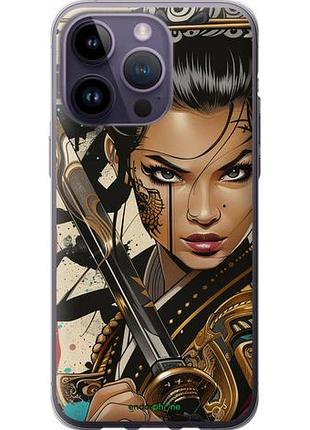 Чехол на iphone 14 pro max воительница ветров "6077u-2667-10746"