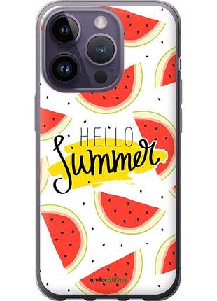 Чехол на iphone 14 pro hello summer "4356u-2646-10746"
