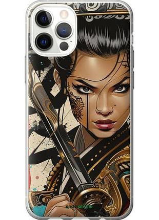 Чехол на iphone 12 pro воительница ветров "6077u-2052-10746"