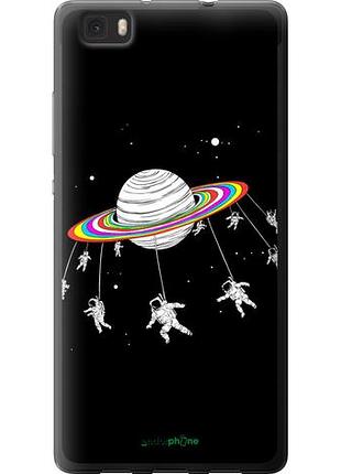 Чехол на huawei ascend p8 lite лунная карусель "4136u-126-10746"