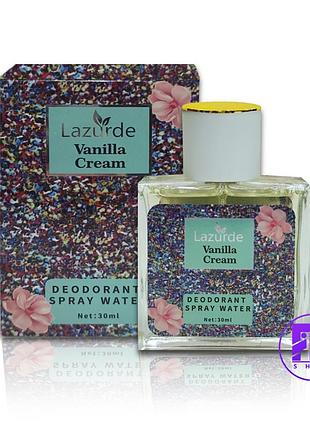 Парфюмерная вода для женщин lazurde vanilla cream 30 мл