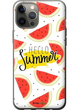 Чехол на iphone 12 pro max hello summer "4356u-2054-10746"