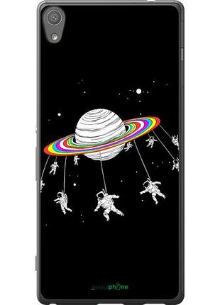 Чехол на sony xperia xa ultra dual f3212 лунная карусель "4136u-391-10746"