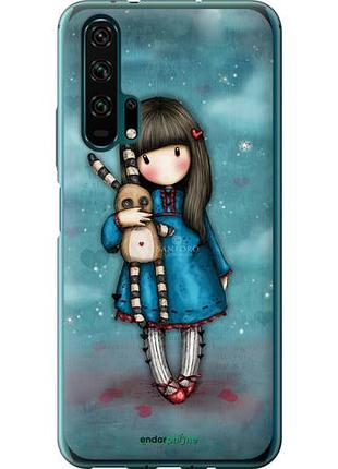 Чехол на huawei honor 20 pro девочка с зайчиком "915u-1702-10746"