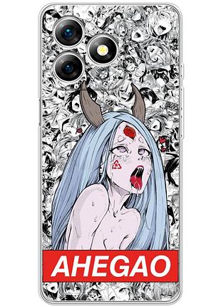 Чехол силиконовый с картинкой на ulefone note 18 pro (аниме, anime)