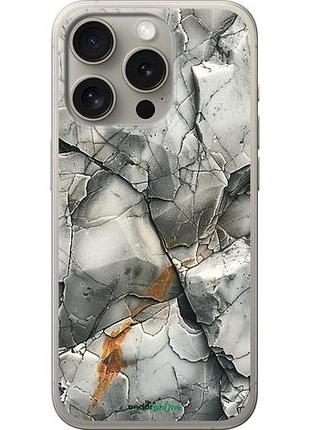 Чохол на iphone 15 pro сірий мармур "6041u-3096-10746"