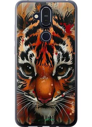 Чехол на nokia 8.1 mini tiger "6052u-1620-10746"