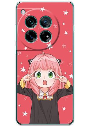 Чехол силиконовый с картинкой на oneplus 12 (аниме, anime)