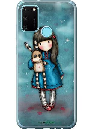 Чохол на huawei honor 9a дівчинка із зайчиком "915u-1900-10746"