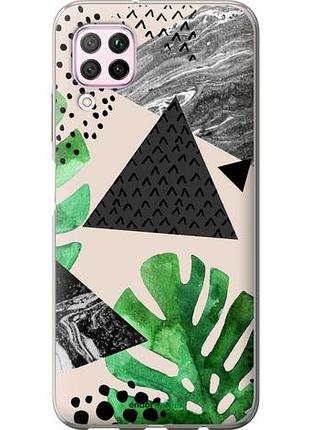 Чехол на huawei p40 lite монстера "4304u-1887-10746"