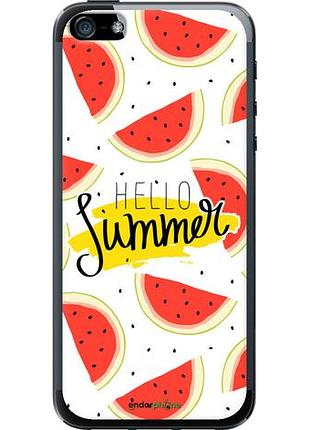 Чехол на iphone 5s hello summer "4356u-21-10746"