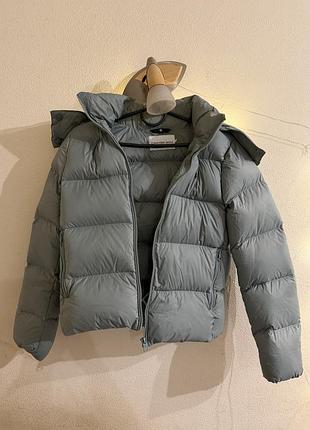 Куртка пуховик calvin klein с капюшоном