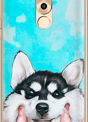 Чехол на huawei honor 6x улыбнись "4276u-460-10746"