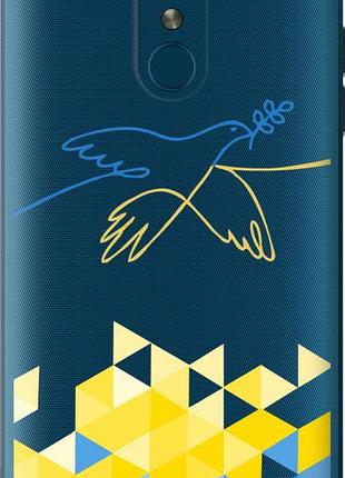 Чохол на lg k8 2018 птах світу "5231u-1384-10746"