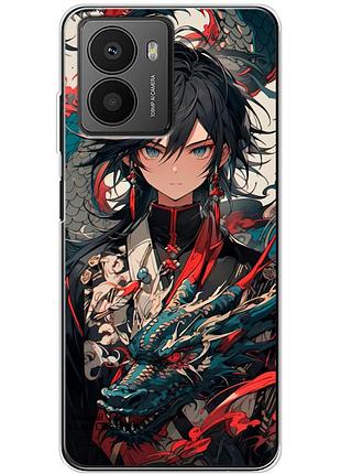 Чехол силиконовый с картинкой на hmd fusion (аниме, anime)