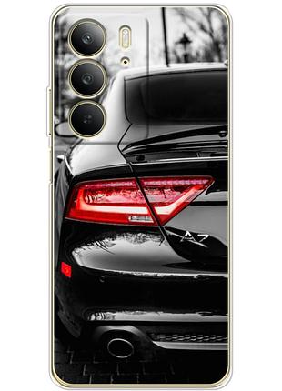 Чехол силиконовый с картинкой на realme c75 (машина, audi a7)