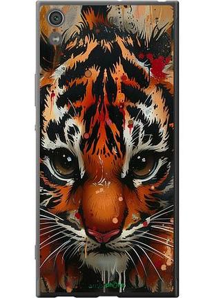 Чехол на sony xperia xa1 ultra g3212 mini tiger "6052u-1237-10746"