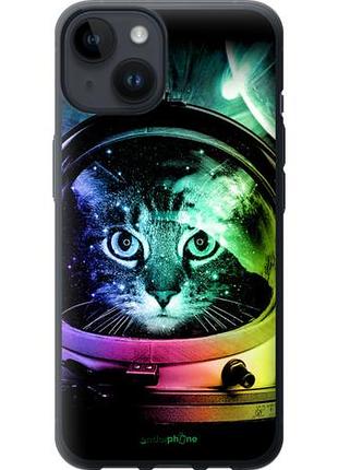 Чехол на iphone 14 кот-астронавт "4154u-2648-10746"