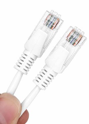 Кабель патч корд lan 5м синий 2