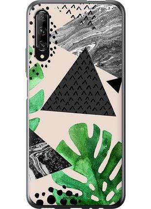 Чехол на huawei p smart pro монстера "4304u-1906-10746"