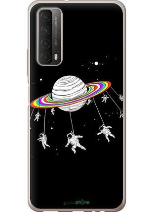 Чехол на huawei p smart 2021 лунная карусель "4136u-2100-10746"
