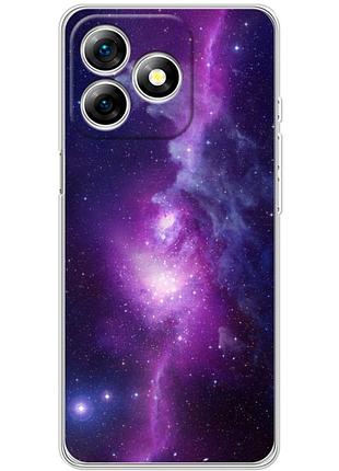 Чохол силіконовий з картинкою на ulefone note 18 pro (космос)