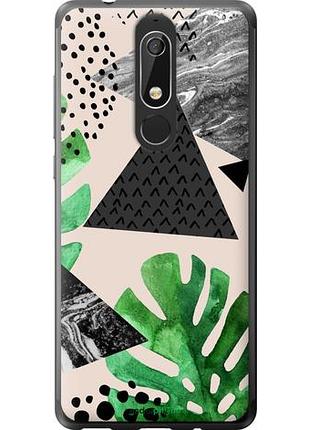 Чехол на nokia 5.1 монстера "4304u-1529-10746"