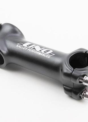 Вынос руля mtb 28,6x25,4х105мм (7°), алюминиевый, чёрный as-601