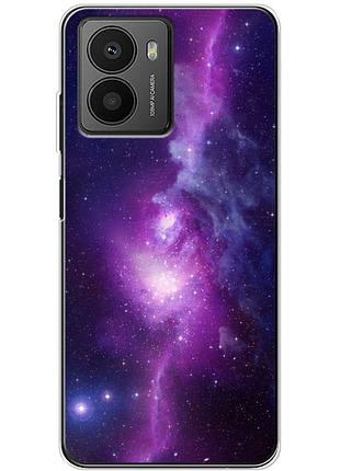 Чехол силиконовый с картинкой на hmd fusion (космос)