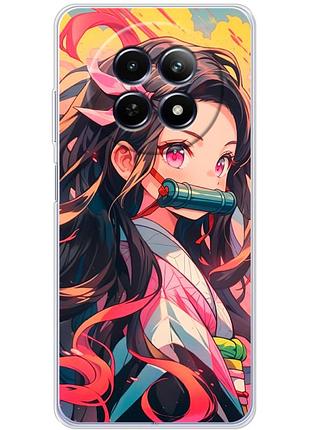 Чехол силиконовый с картинкой на realme 12 5g (аниме, anime)