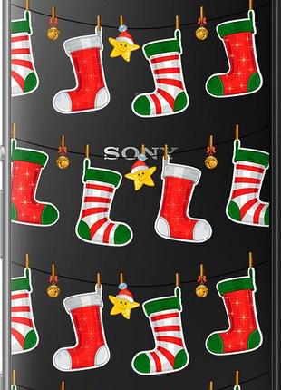 Чехол на sony xperia m5 e5633 новогодний 9 "4622u-217-10746"