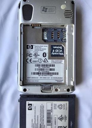 Карманный персональный компьютер hp ipaq h 6340 3