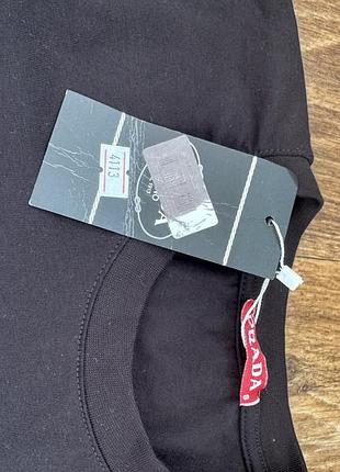 Нова футболка prada linea rossa( original ) розмір s 3