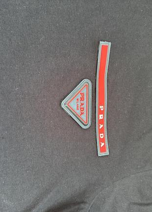 Нова футболка prada linea rossa( original ) розмір s 2