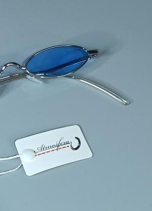 👓👓 овальные солнцезащитные очки в металлической оправе 👓👓 3