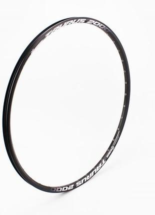Обод 26" (559x19) disk-brake, пистонированный, 14gх32h алюминиевый, чёрный taurus 2000