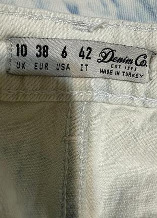 Джинсова міні-спідниця denim co 4