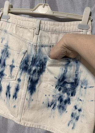 Джинсова міні-спідниця denim co 6