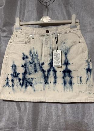 Джинсова міні-спідниця denim co
