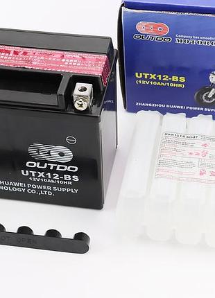 Аккумулятор 12v10аh utx12-bs кислотный (l150*w87*h130mm)