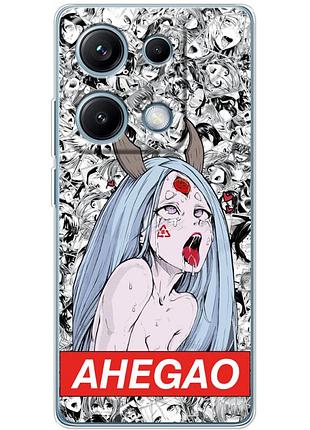 Чехол силиконовый с картинкой на xiaomi redmi note 14s (аниме, anime)