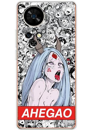 Чехол силиконовый с картинкой на ulefone note 17 pro (аниме, anime)