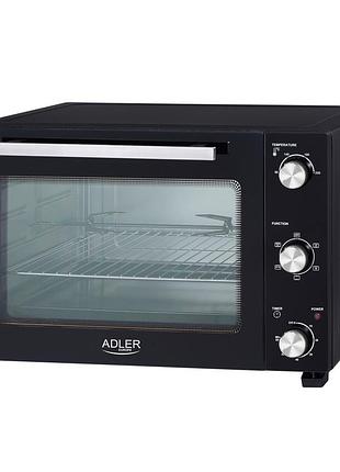 Электрическая духовка электропечь 48л adler ad 6026 духовой шкаф настольный