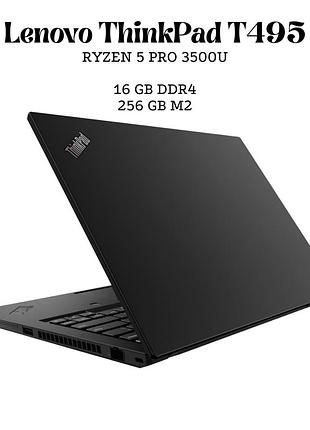 Сенсорний lenovo thinkpad t495/ ryzen 5 pro 3500u/16gb ddr4 /512gb m2 /14"/ fhd/ ips/ гарантія