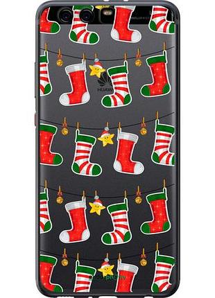 Чехол на huawei p10 plus новогодний 9 "4622u-963-10746"