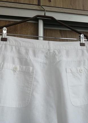 Стильные льняные брюки marks and spencer. англия 7